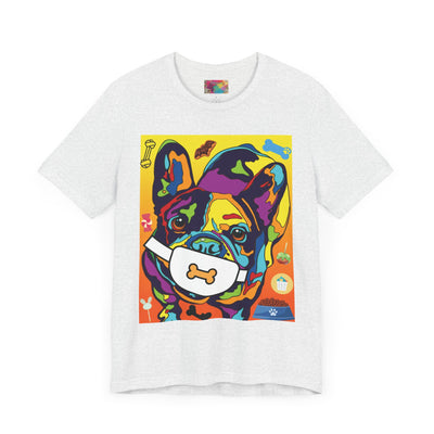 Thor the French Bulldog T-Shirt - Unisex Jersey Short Sleeve Tee