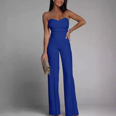 Women's Snug Tube Top Jumpsuit
