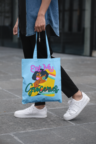 Eat My Groceries Tote Bag #1