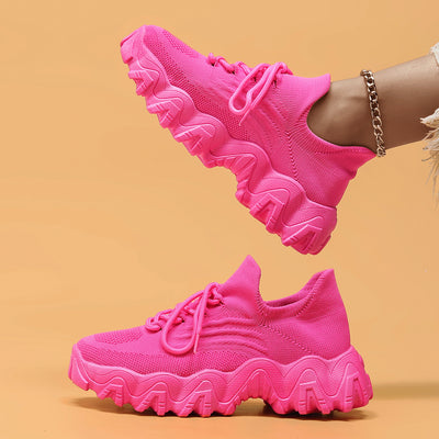 Simple Fly Woven Sock Shoes