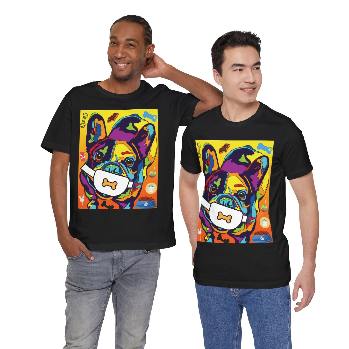 Thor the French Bulldog T-Shirt - Unisex Jersey Short Sleeve Tee