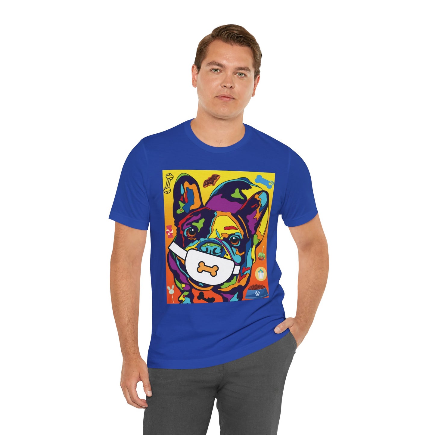 Thor the French Bulldog T-Shirt - Unisex Jersey Short Sleeve Tee