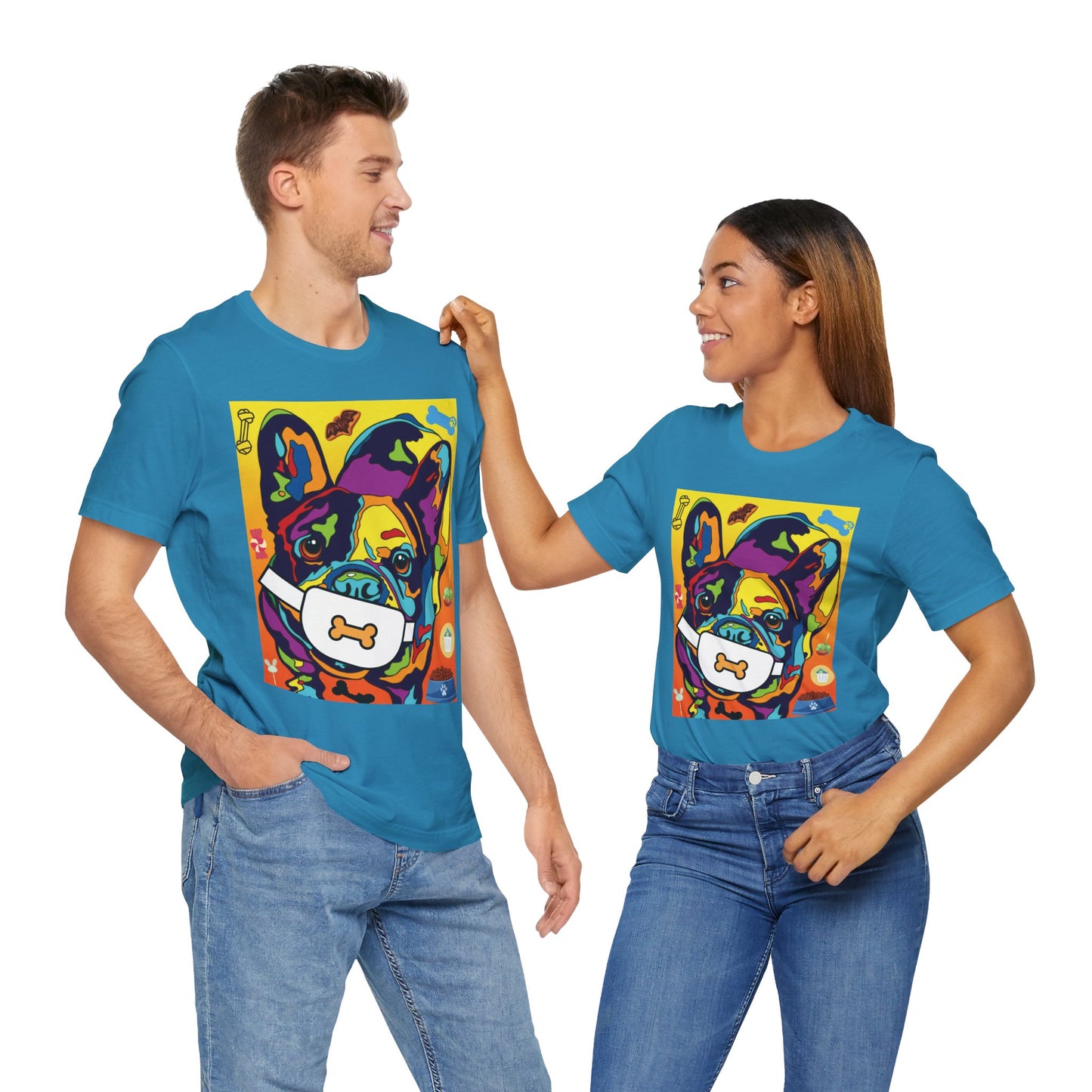 Thor the French Bulldog T-Shirt - Unisex Jersey Short Sleeve Tee