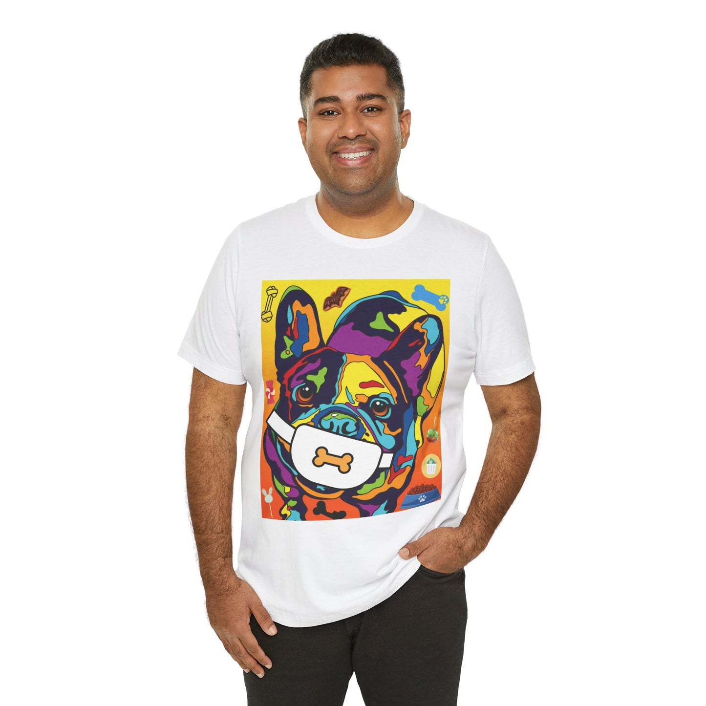 Thor the French Bulldog T-Shirt - Unisex Jersey Short Sleeve Tee