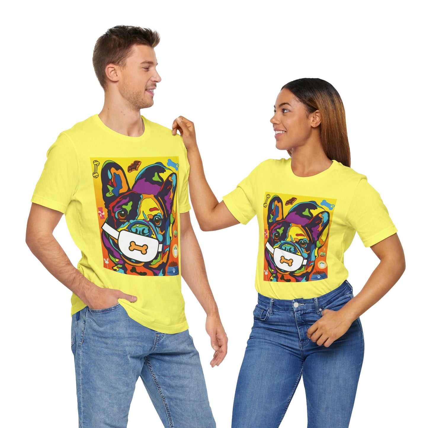 Thor the French Bulldog T-Shirt - Unisex Jersey Short Sleeve Tee