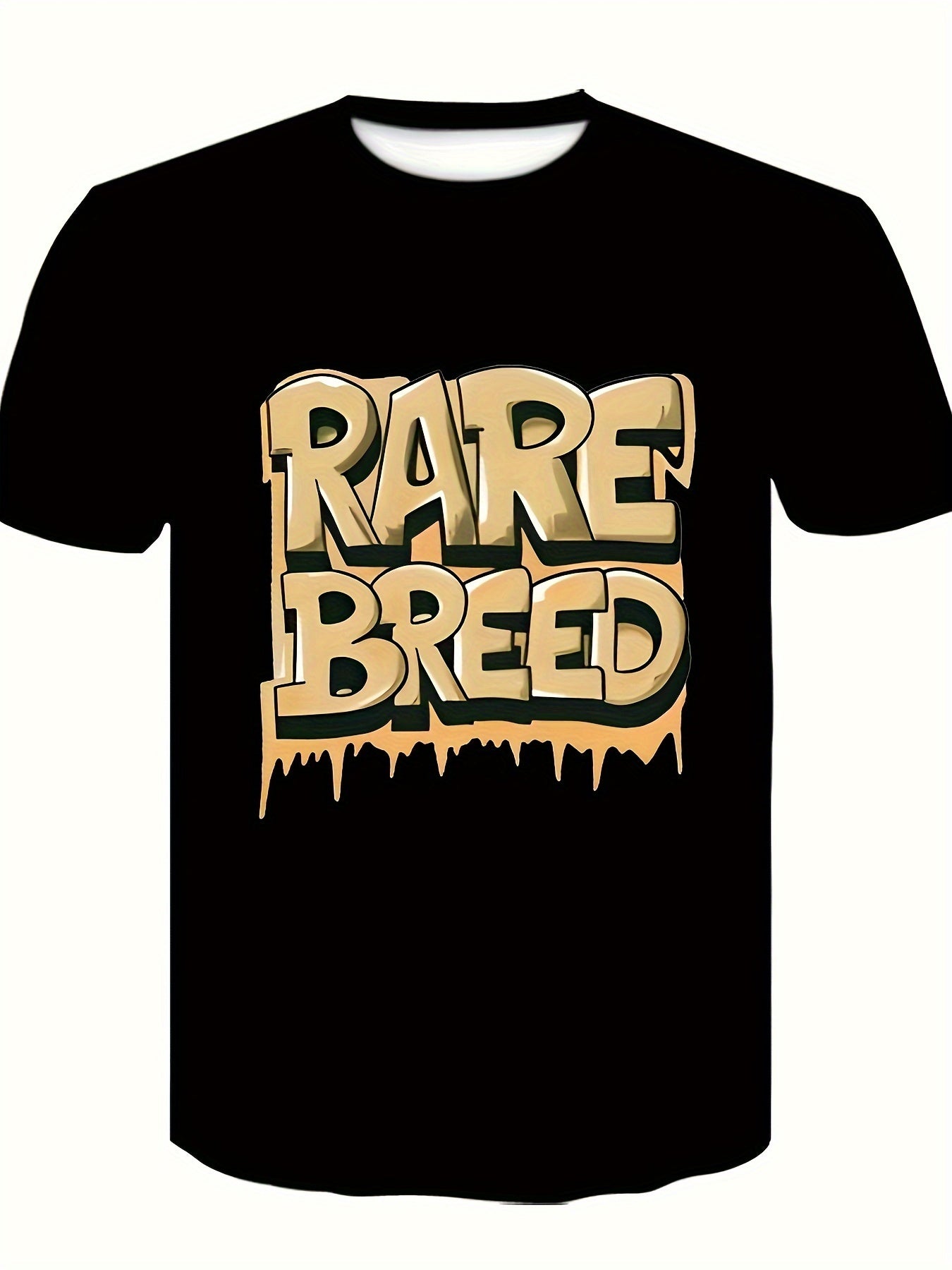 Graffiti Style RARE BREED Printed T-shirt