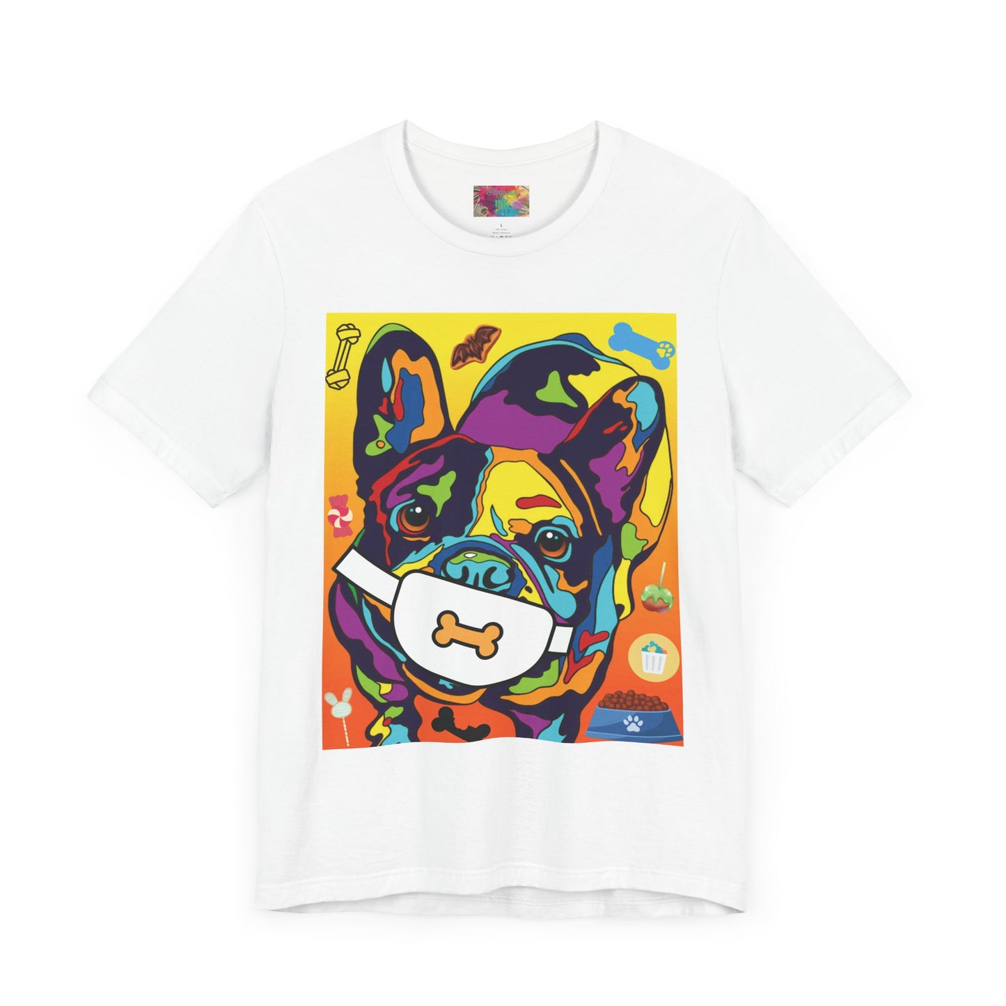 Thor the French Bulldog T-Shirt - Unisex Jersey Short Sleeve Tee