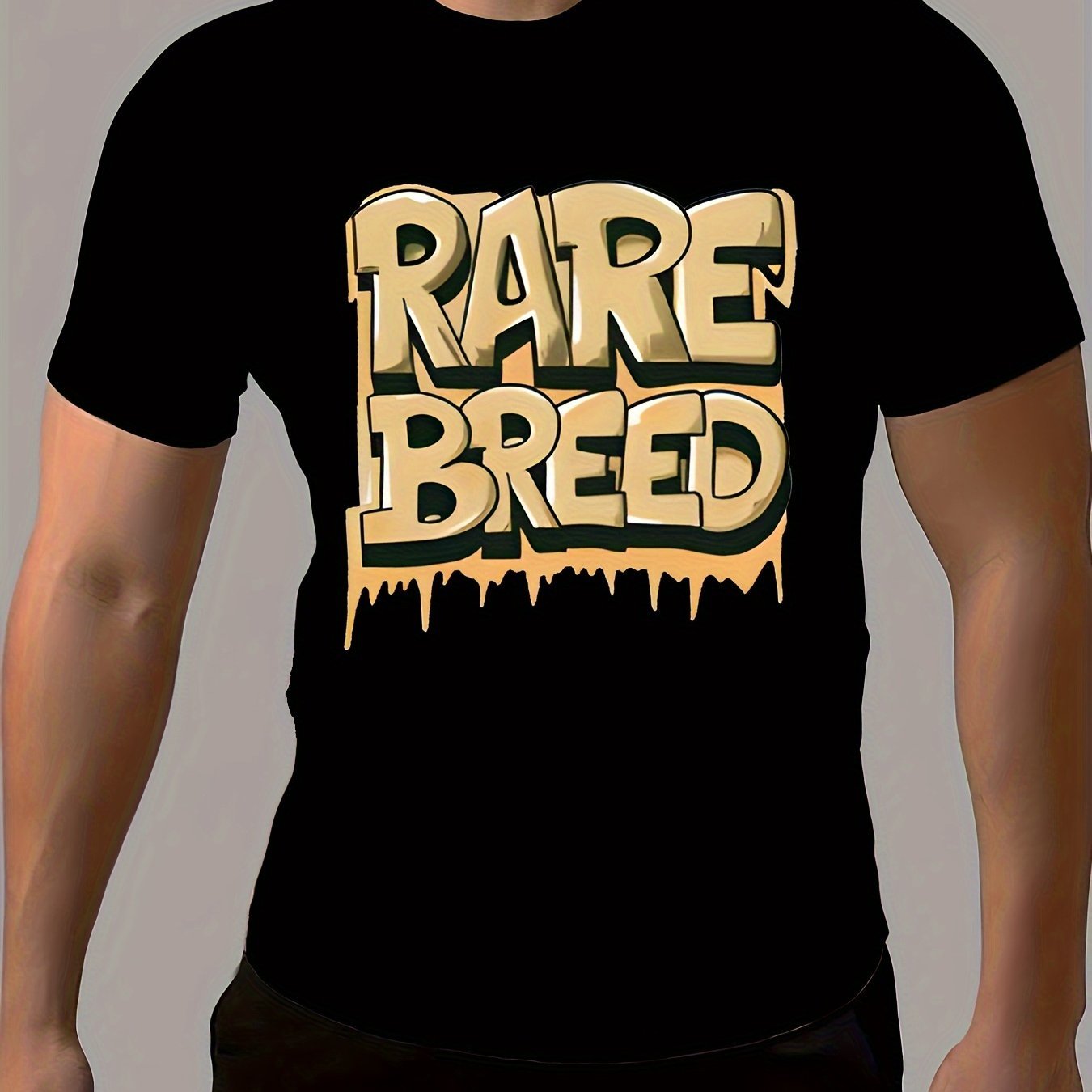 Graffiti Style RARE BREED Printed T-shirt