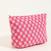 Wool Knitted Chessboard Bag