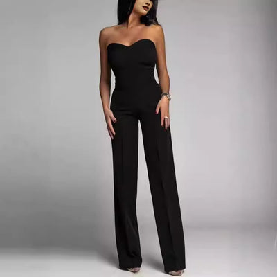 Women's Snug Tube Top Jumpsuit
