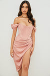 Sexy Backless Fishbone Dress