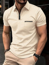 Men's Polo Lapel Sweatshirt