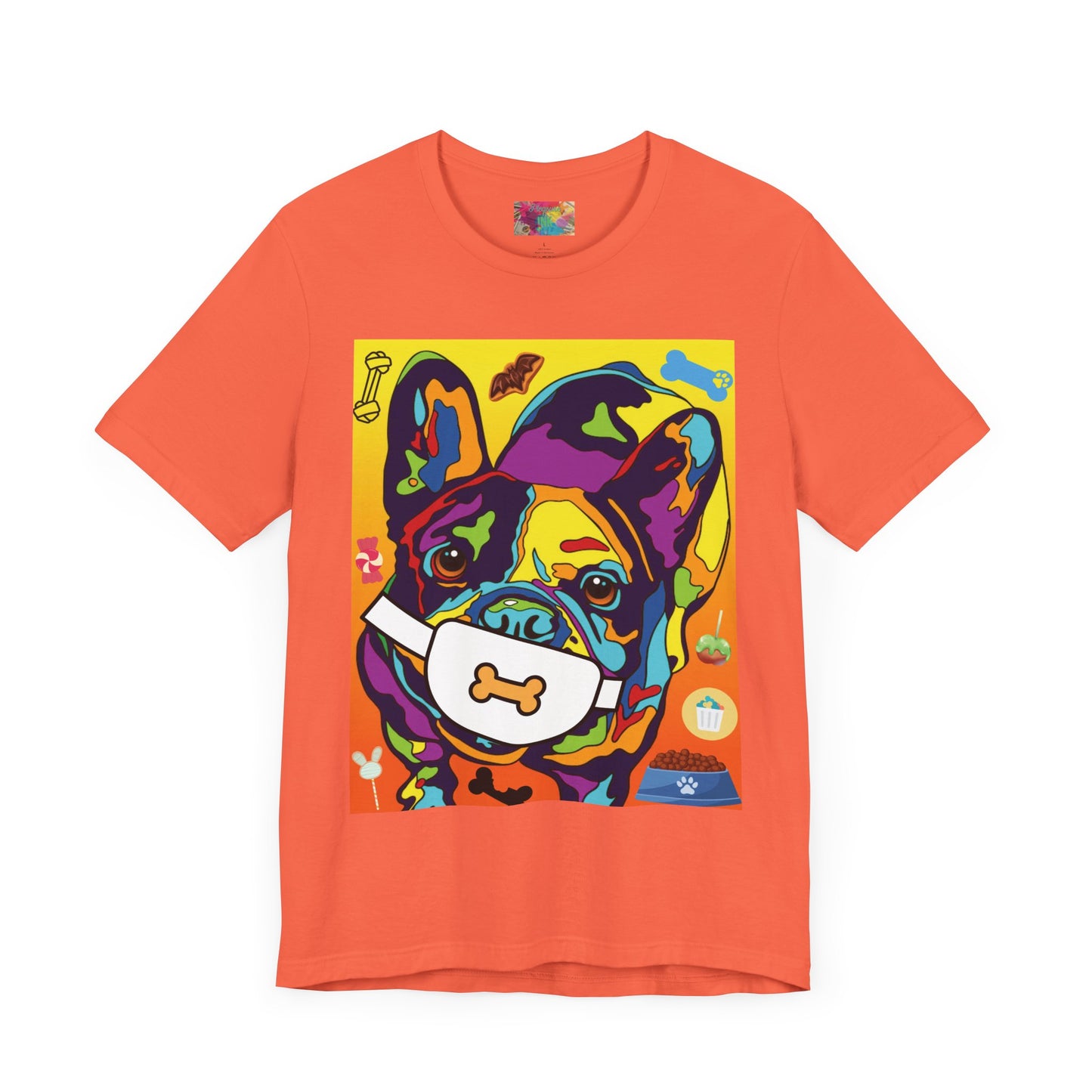 Thor the French Bulldog T-Shirt - Unisex Jersey Short Sleeve Tee