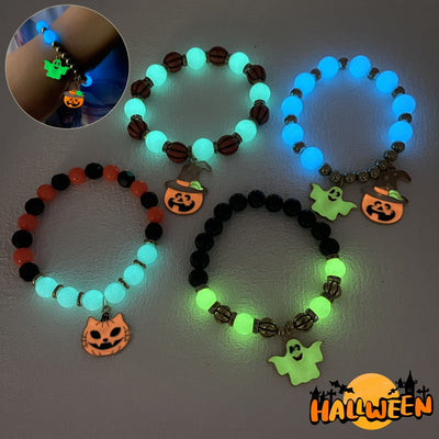 Halloween Beaded Vintage Bracelet