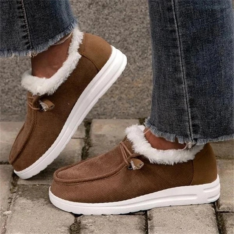 Warm Plush Ankle Boots