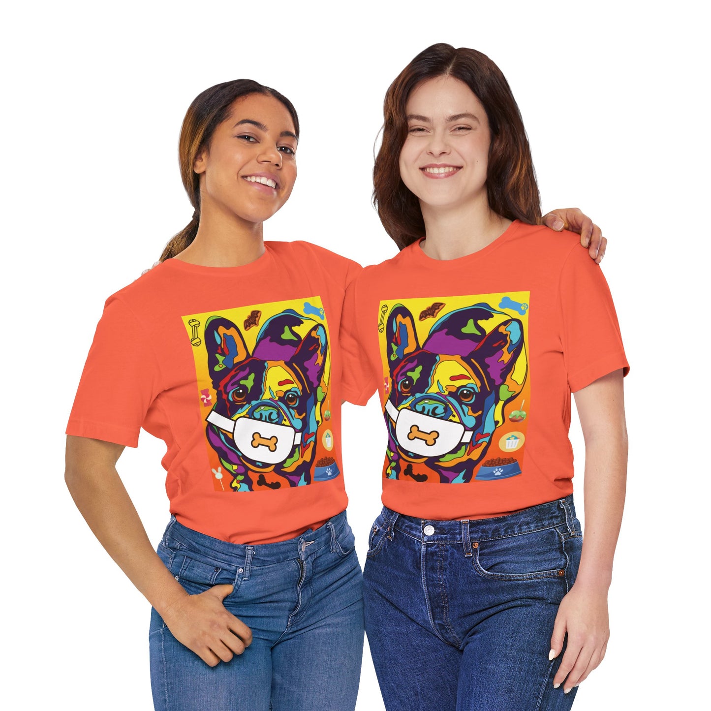 Thor the French Bulldog T-Shirt - Unisex Jersey Short Sleeve Tee
