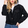 Hoodie Corduroy Jacket