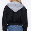 Hoodie Corduroy Jacket