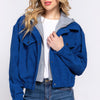 Hoodie Corduroy Jacket