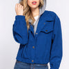 Hoodie Corduroy Jacket