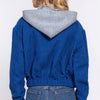 Hoodie Corduroy Jacket