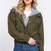 Hoodie Corduroy Jacket