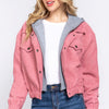 Hoodie Corduroy Jacket