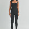 Solid Color Jumpsuit