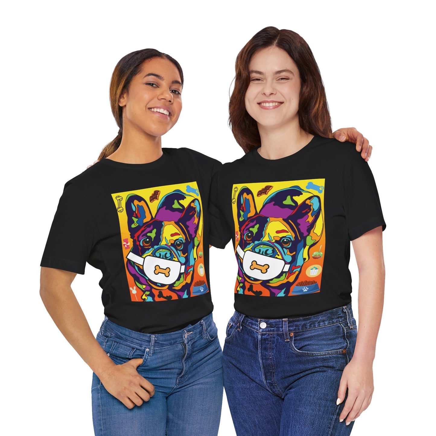 Thor the French Bulldog T-Shirt - Unisex Jersey Short Sleeve Tee