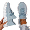 Simple Fly Woven Sock Shoes