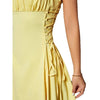 Spaghetti Straps Waist-tight Long Dress