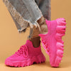Simple Fly Woven Sock Shoes