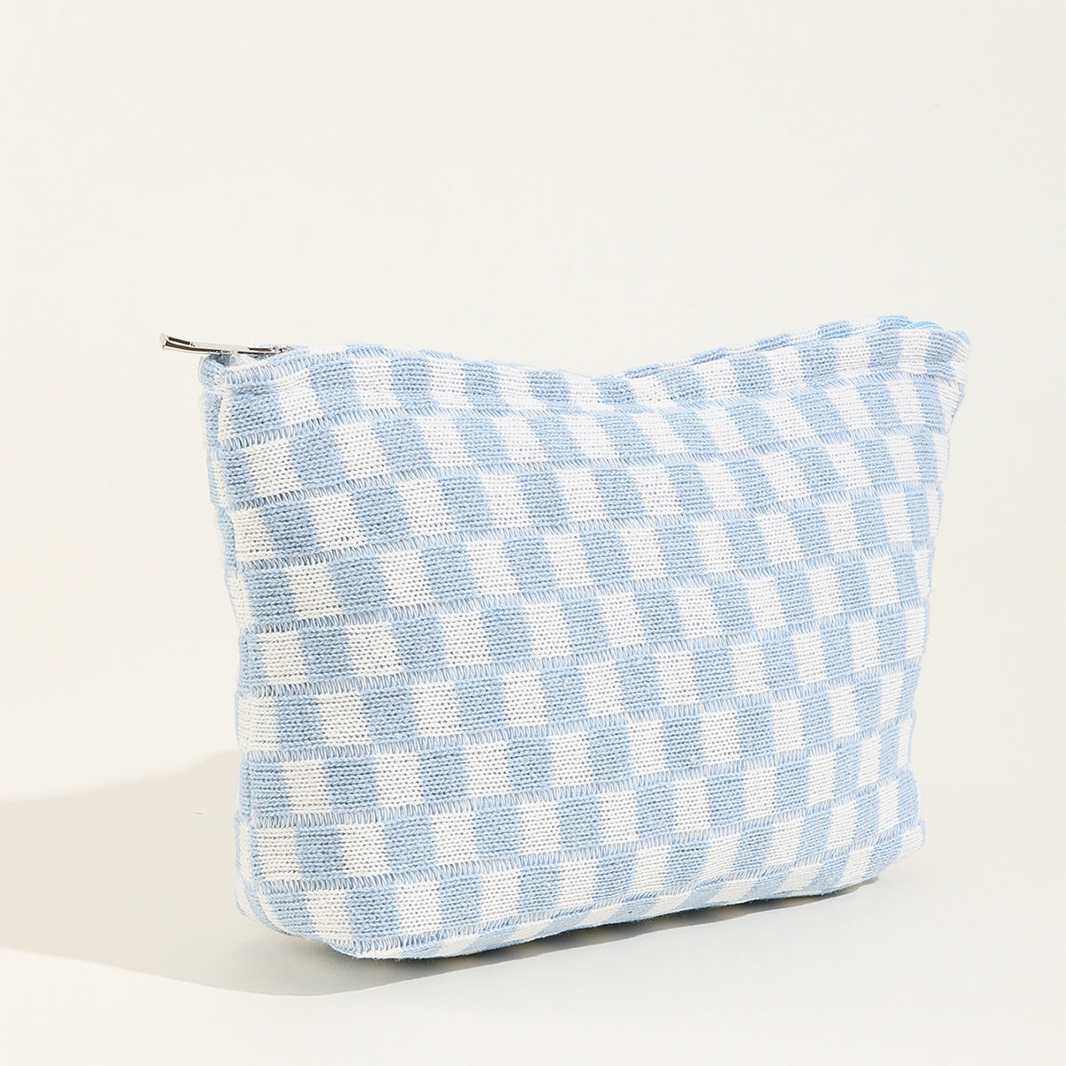 Wool Knitted Chessboard Bag