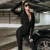 Hollow-out Cross Strap Women's Jumpsuit
