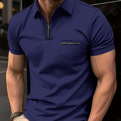 Men's Polo Lapel Sweatshirt