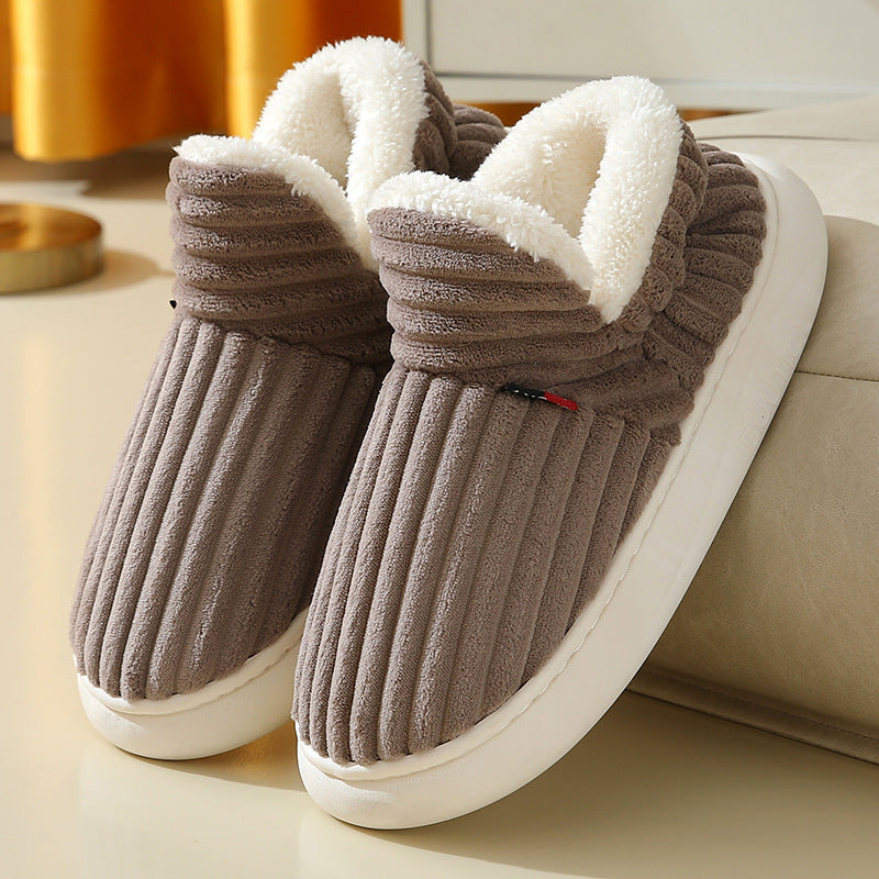 Winter Plush Cotton Slippers