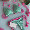 Triangle Braided Bikini Swimsuit