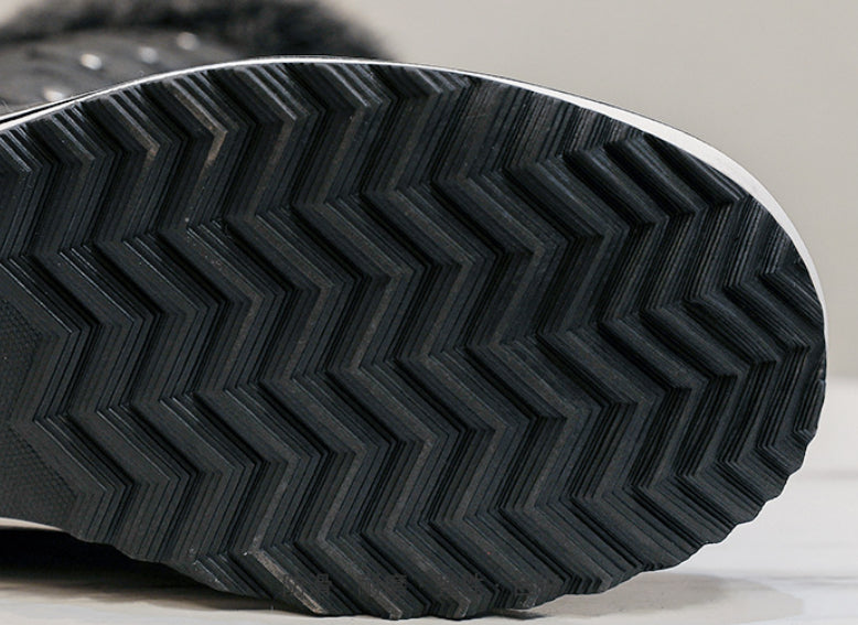 Women's High-top Flat Snow Boots