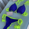 Triangle Braided Bikini Swimsuit