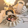 YUMMY Waterproof Drawstring Cosmetic Bag With Handle
