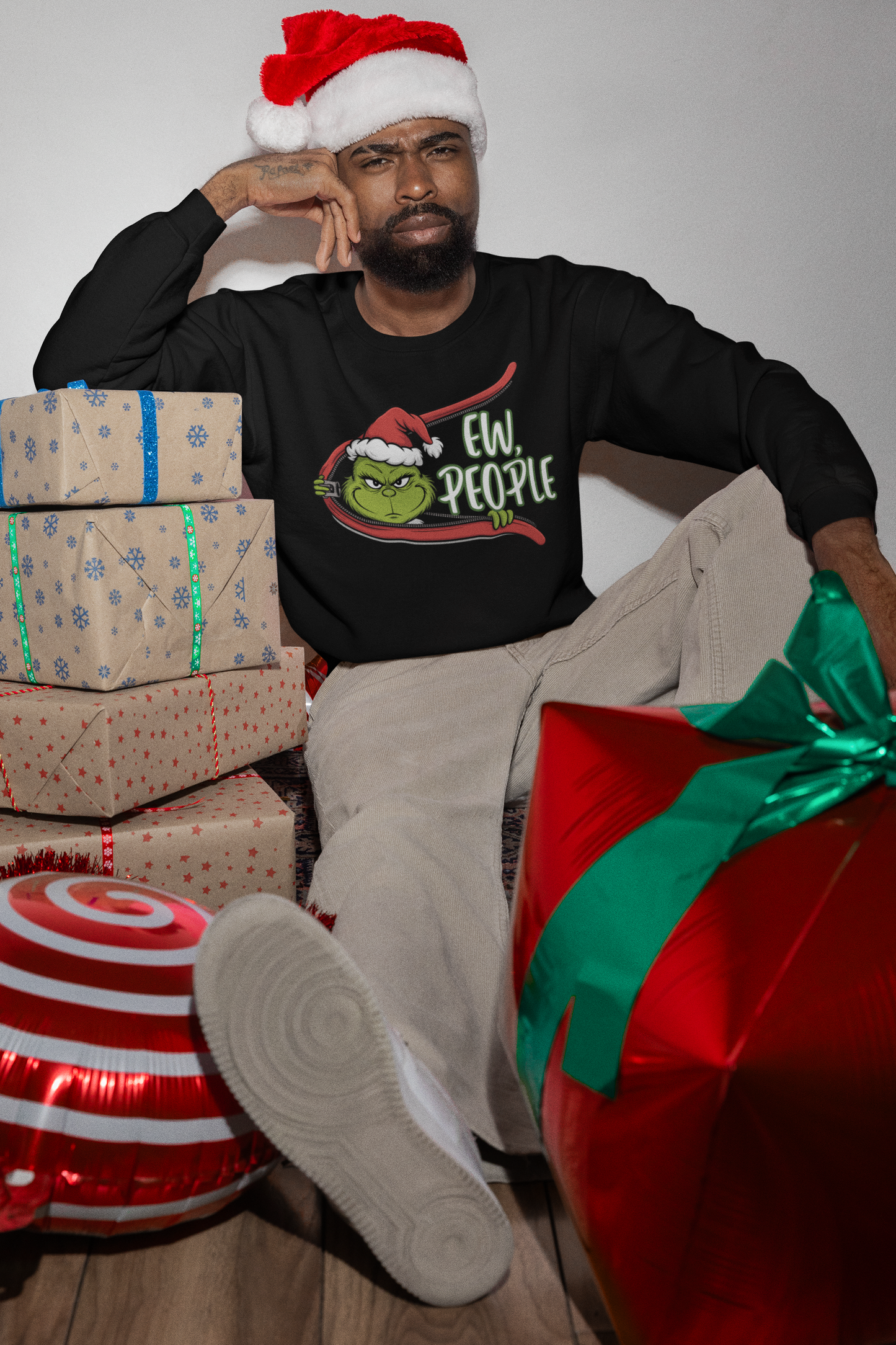 Ew, People Grinch Sweatshirt